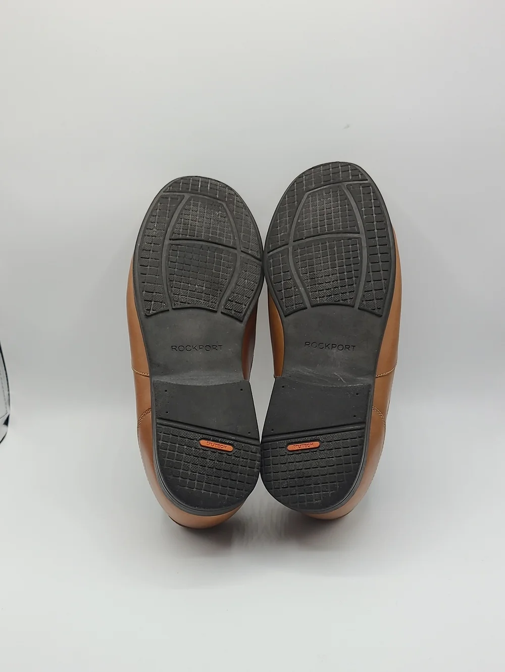 Rockport Tan Leather Slip-on Loafers 11 Wide